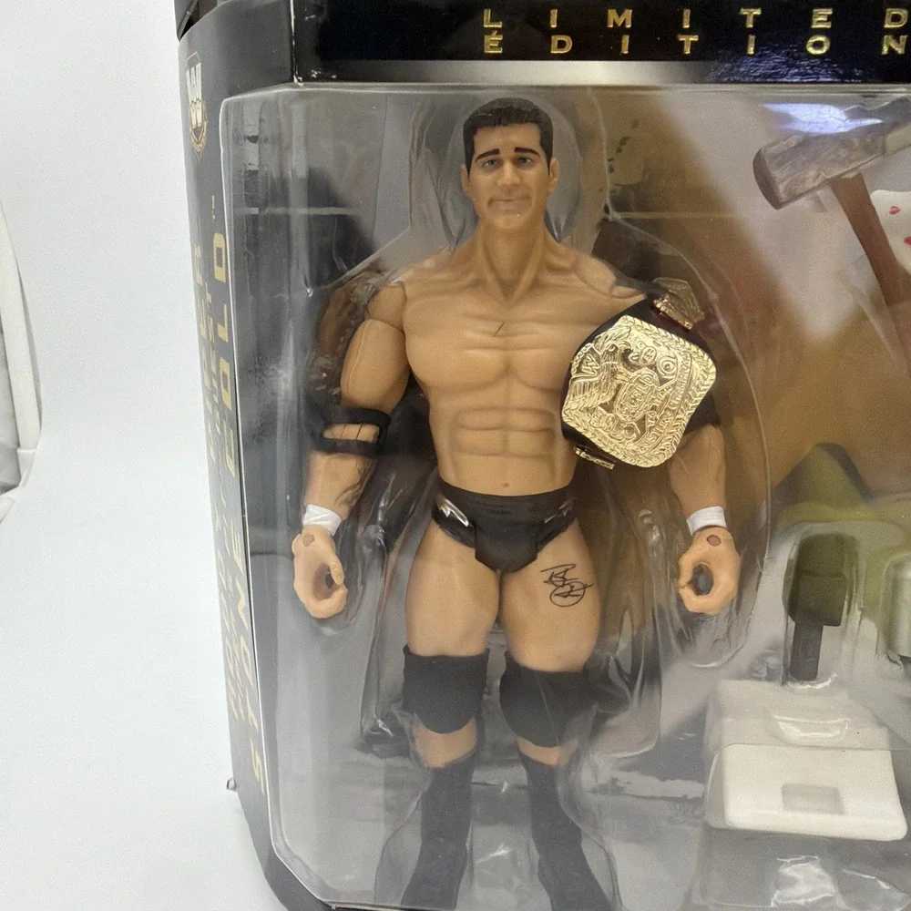 WWE Randy Orton Batista Action Figures Jakks Classic Superstars Accessories